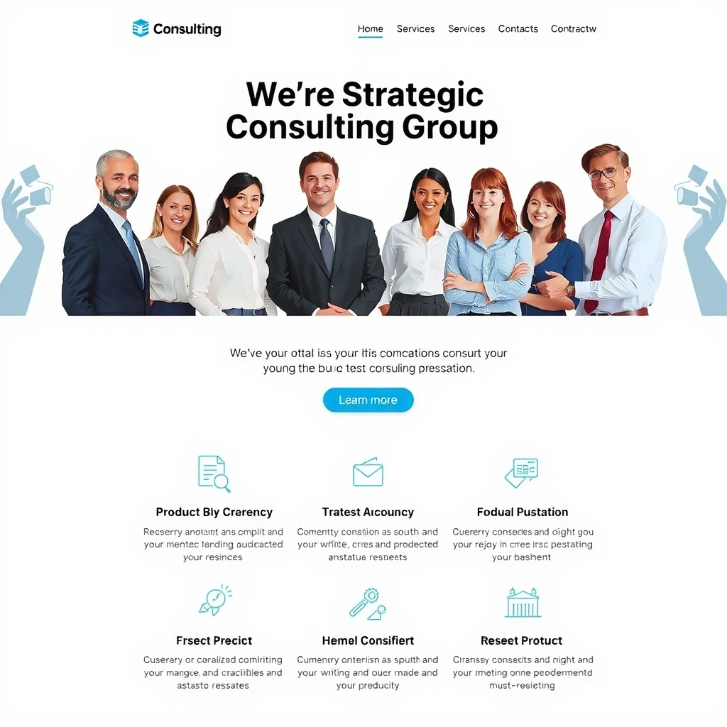 Strategic Consulting Group website